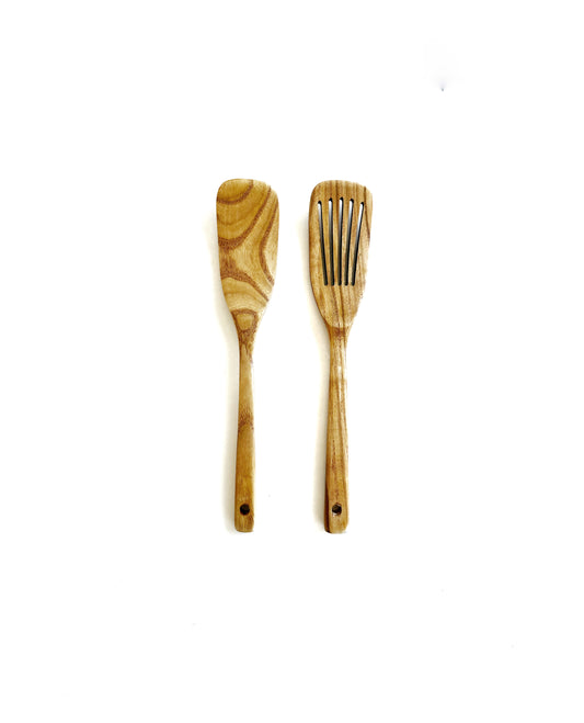 Japanese Wooden Spatula Set