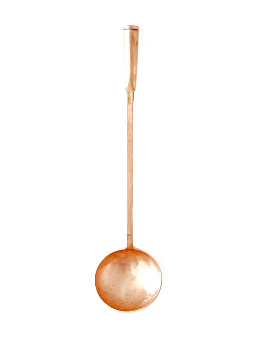 Hand Forged Copper Egg Spoon